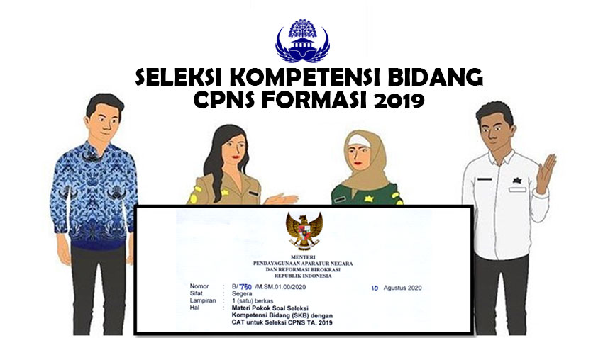 Materi Pokok Soal SKB Dengan CAT Untuk Seleksi CPNS Formasi 2019